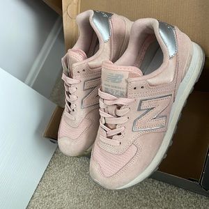 New Balance Pink & Grey 574